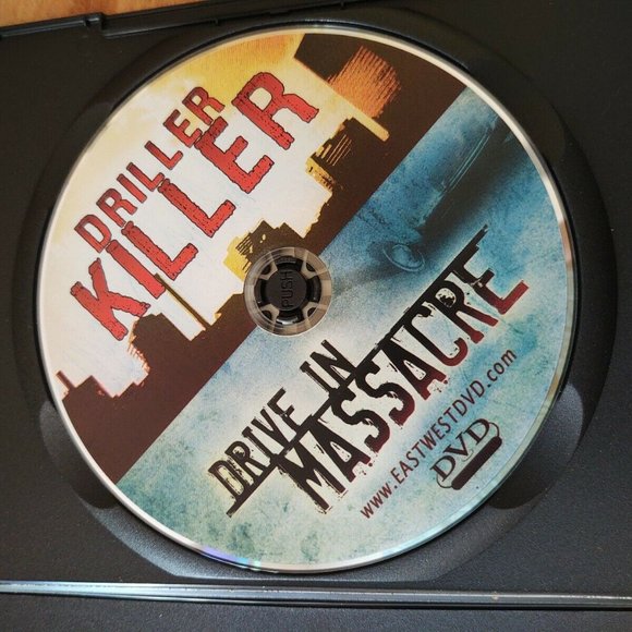 Driller Killer & Drive In Massacre Double Feature DVD / Slim Case - Picture 2 of 3